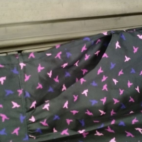 Black knee length summer dress - Picture 3 of 4